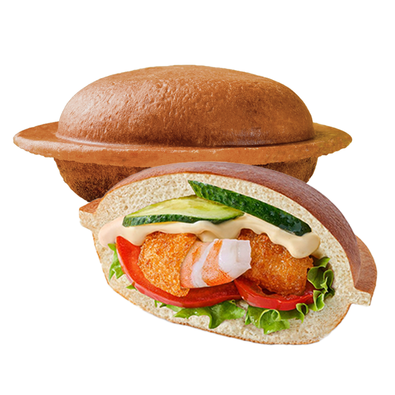 Бургер НЛО с Креветками