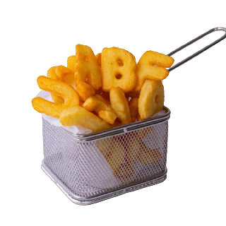 Картофельные буквы